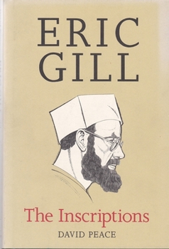 Hardcover Eric Gill: The Inscriptions Book