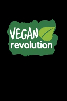 Vegan Revolution Notebook: Blank Lined Notebook Journal for Work, School, Office | 6x9 110 page