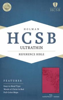 Imitation Leather Ultrathin Reference Bible-HCSB Book
