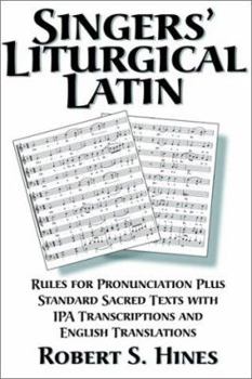 Paperback Singers' Liturgical Latin Book