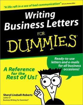 Paperback Writing Business Letters for Dummies Book