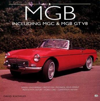Hardcover MGB: Landmarques: Including MGC & MGB Gtv8 Book