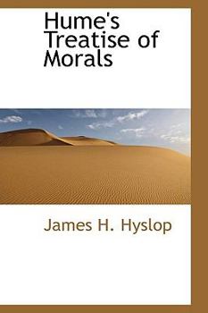 Hardcover Hume's Treatise of Morals Book