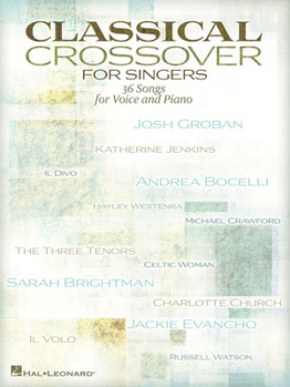 Paperback Classical Crossover for Singers Book