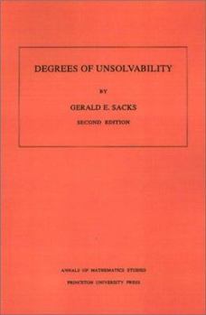 Paperback Degrees of Unsolvability Book