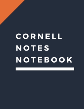 Paperback Cornell Notes Notebook: Cornell Note Paper Notebook With College Ruled Medium Lined. Great For Taking Notes Book