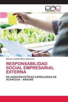 Paperback Responsabilidad Social Empresarial Externa [Spanish] Book