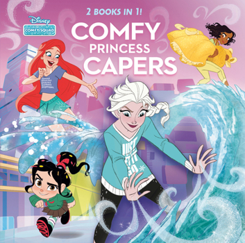 Hardcover Comfy Princess Capers (Disney Comfy Squad) Book
