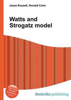 Paperback Watts and Strogatz Model Book