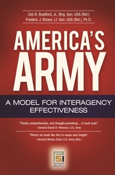 Hardcover America's Army: A Model for Interagency Effectiveness Book