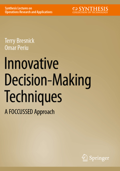 Paperback Innovative Decision-Making Techniques: A Foccussed Approach Book