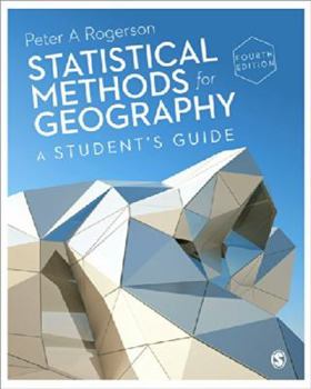 Paperback Statistical Methods for Geography: A Student's Guide Book