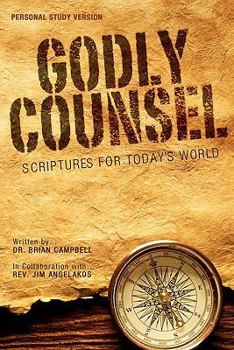 Paperback Godly Counsel: Scriptures For Today's World Book