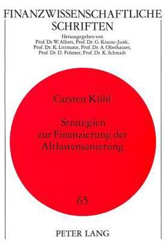 Paperback Strategien Zur Finanzierung Der Altlastensanierung [German] Book