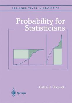 Hardcover Probability for Statisticians Book