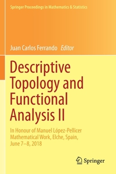 Descriptive Topology and Functional Analysis II: In Honour of Manuel López-Pellicer Mathematical Work, Elche, Spain, June 7–8, 2018