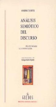 Paperback Analisis semiotico discurso (del enuncia (Spanish Edition) [Spanish] Book