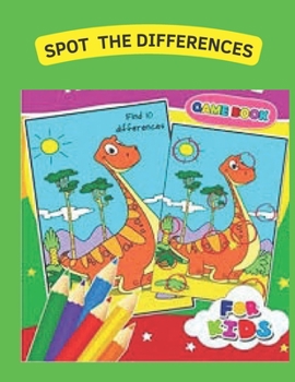 Paperback Spot the Differences: Activity Book for Kids / Coloring Book / Kids 3-6 Book