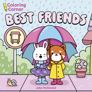 Paperback Coloring Corner: Best Friends Book