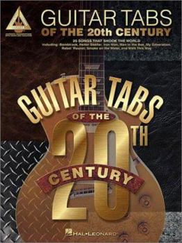 Paperback Guitar Tabs of the 20th Century Book