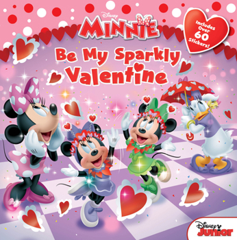 Paperback Minnie: Be My Sparkly Valentine Book