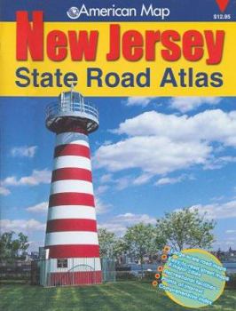 Paperback New Jersey State Roads Atlas Book