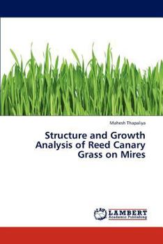 Paperback Structure and Growth Analysis of Reed Canary Grass on Mires Book