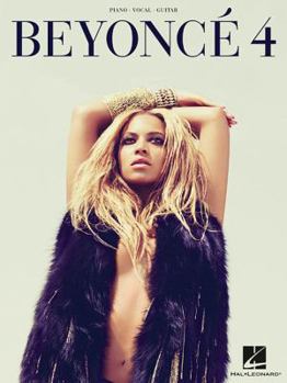 Paperback Beyonce - 4 Piano, Vocal and Guitar Chords Book