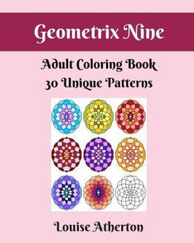 Paperback Geometrix Nine: Coloring for Adults Book
