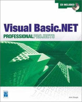 Paperback Microsoft Visual Basic .NET Professional Projects Book