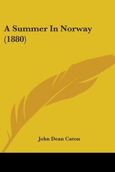 Paperback A Summer In Norway (1880) Book