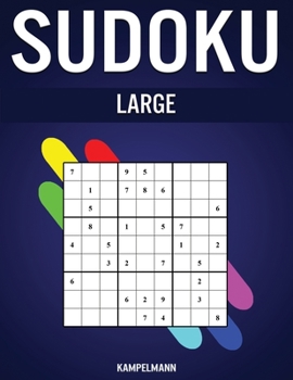 Paperback Sudoku Large: 200 Sudoku Large con Instrucciones y Soluciones para Aficionados [Spanish] Book