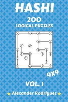 Paperback Hashi logical Puzzles 9x9 - 200 vol. 1 Book