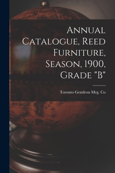 Paperback Annual Catalogue, Reed Furniture, Season, 1900, Grade "B" Book