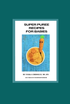 Paperback Super Puree Recipes for Babies Book