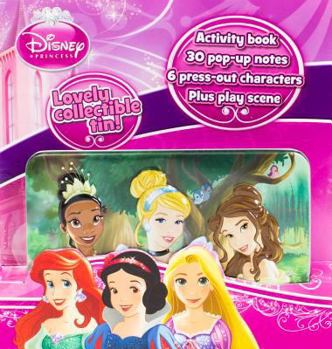 Game Disney Princess Lovely Collectible Tin! Book