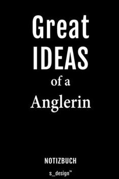 Notizbuch für Angler / Anglerin: Originelle Geschenk-Idee [120 Seiten liniertes blanko Papier] (German Edition)