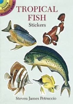 Paperback Tropical Fish Stickers (Dover Little Activity Books Stickers) Book
