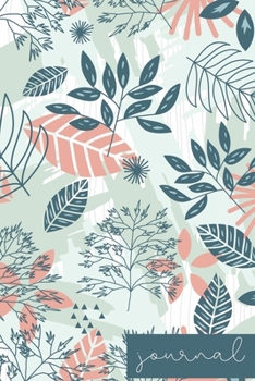 Journal: Cute Composition Notebook Diary | 100 Wide Ruled Pages | Small, 6x9 Inches | Floral