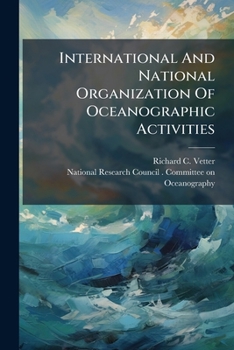 Paperback International and National Organization of Oceanographic Activities... Book