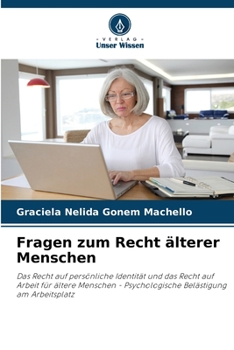 Paperback Fragen zum Recht älterer Menschen [German] Book