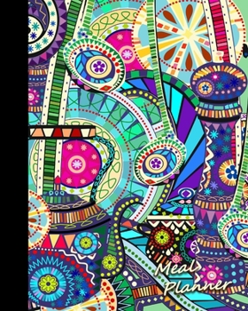 Meal Planner: Weekly Menu Planner with a Grocery List (52 spacious records in a large soft covered notebook from our Carnival range) (Food Planners)