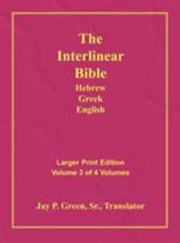 Hardcover Interlinear Hebrew Greek English Bible-PR-FL/OE/KJV Large Print Volume 3 [Large Print] Book