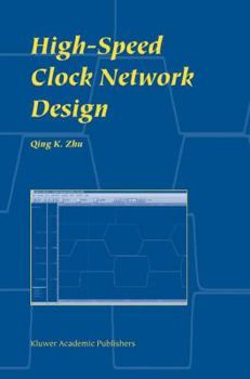Hardcover High-Speed Clock Network Design Book