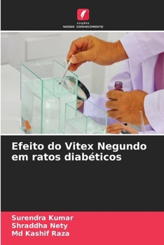 Paperback Efeito do Vitex Negundo em ratos diabéticos [Portuguese] Book