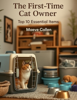 Paperback The First-Time Cat Owner: Top 10 Essential Items Book