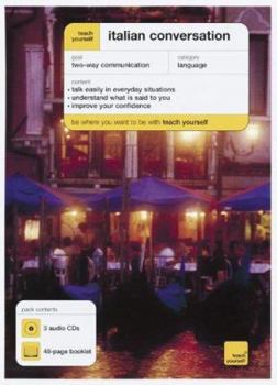 Paperback Teach Yourself Italian Converstation (3cds + Guide) Book