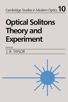 Hardcover Optical Solitons: Theory and Experiment Book