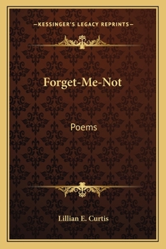 Paperback Forget-Me-Not: Poems Book