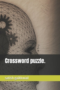 Paperback Crossword puzzle. Book
